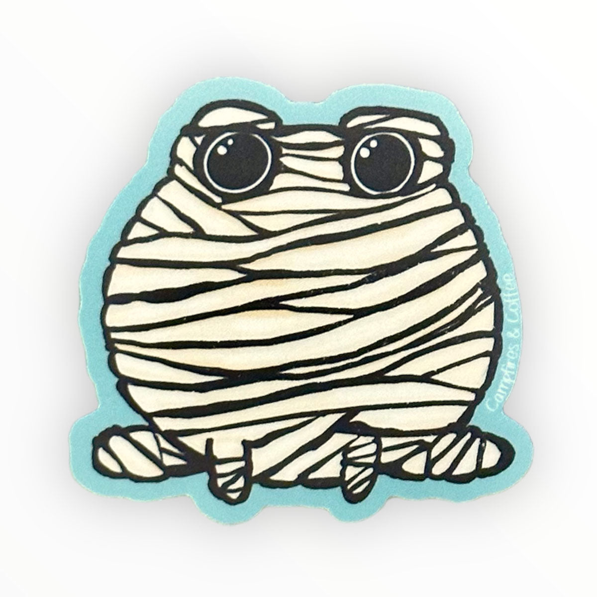 Halloween Frog Vinyl Sticker