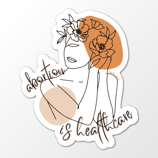 Abortion is Healthcare Vinyl Sticker