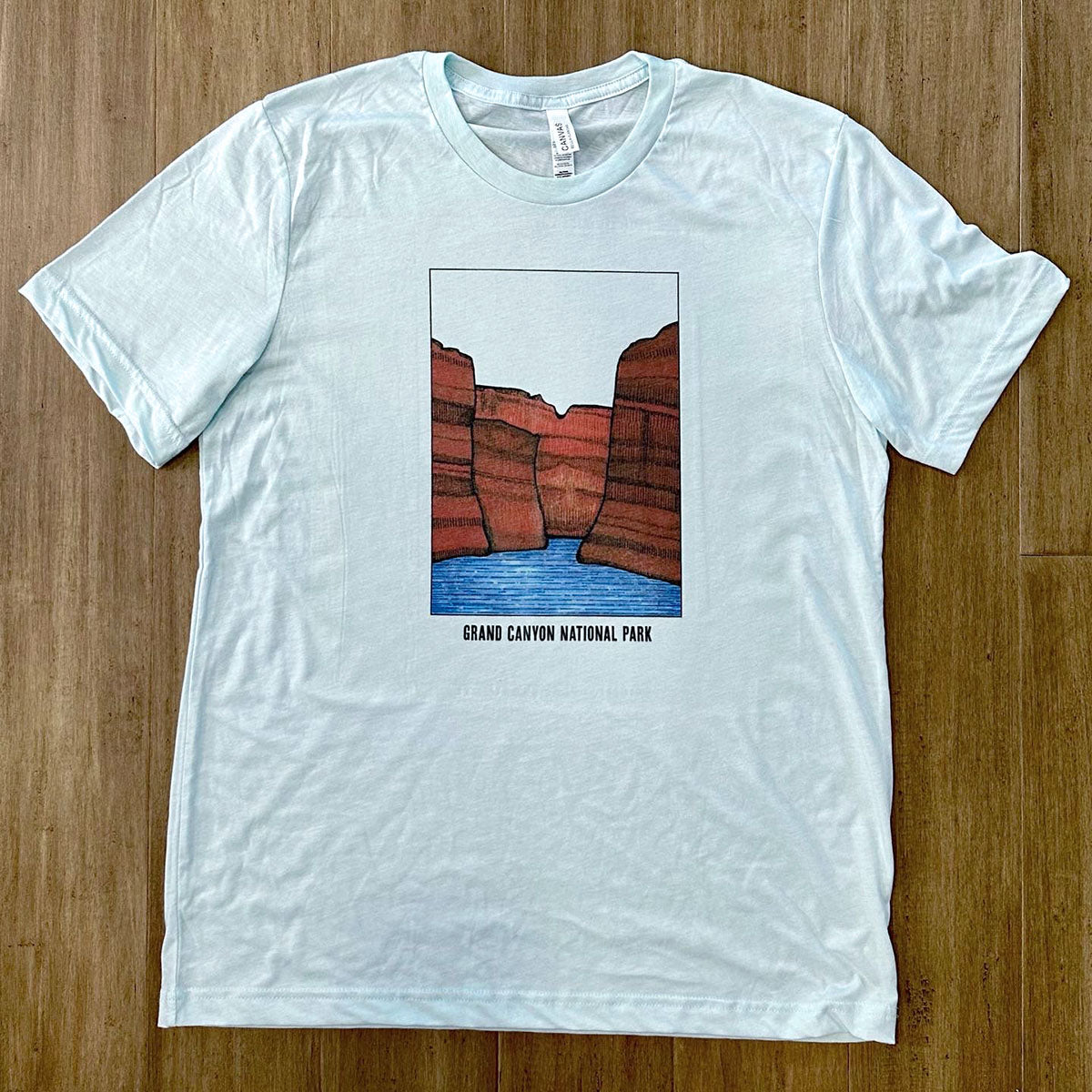 Grand Canyon National Park Illustrated Graphic T-Shirt