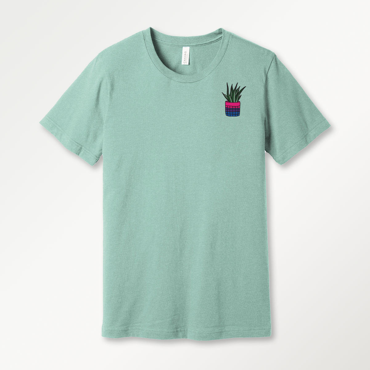 Speak Kindly to Plants Subtle LGBTQ+ Pride T-Shirt