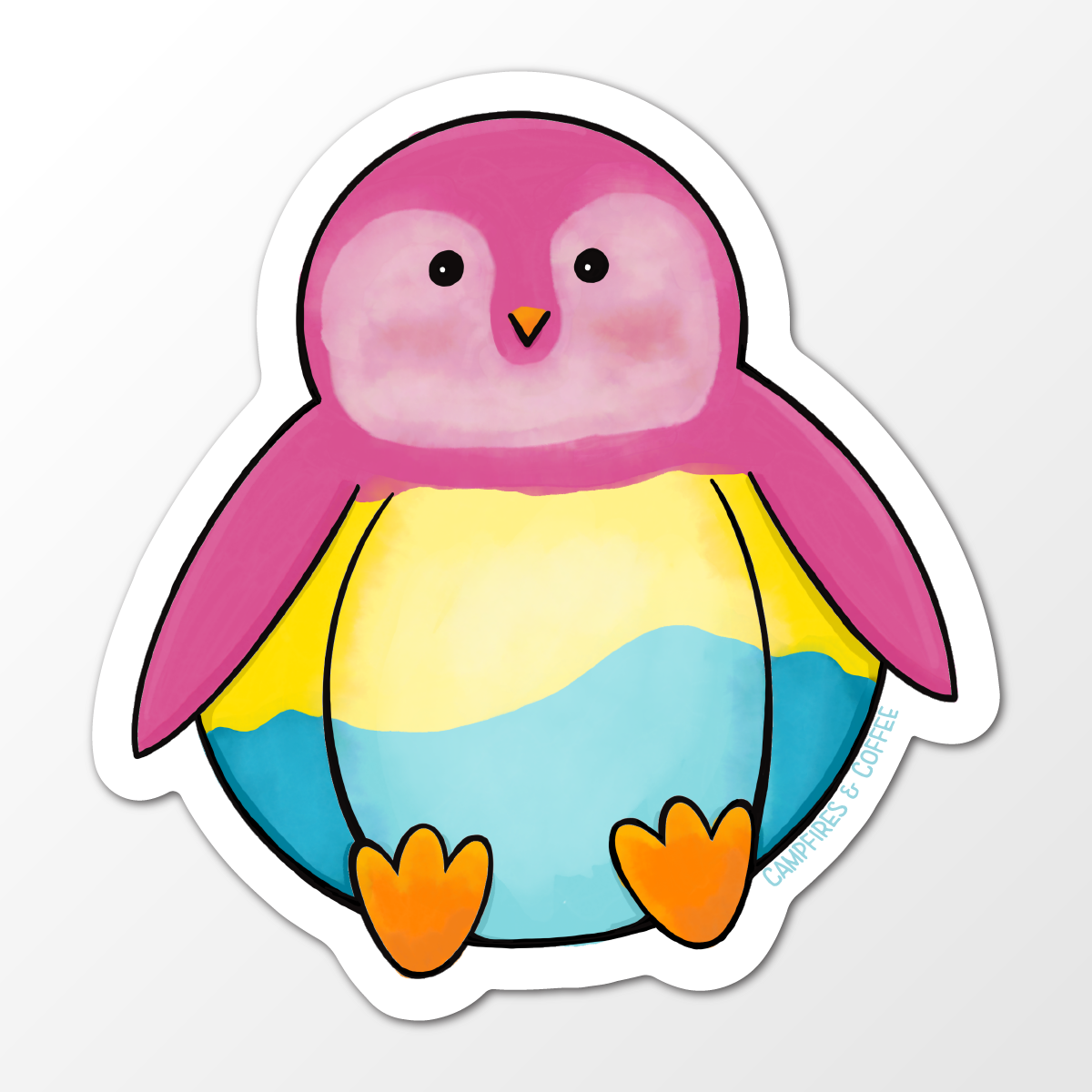 Panguin Vinyl Sticker