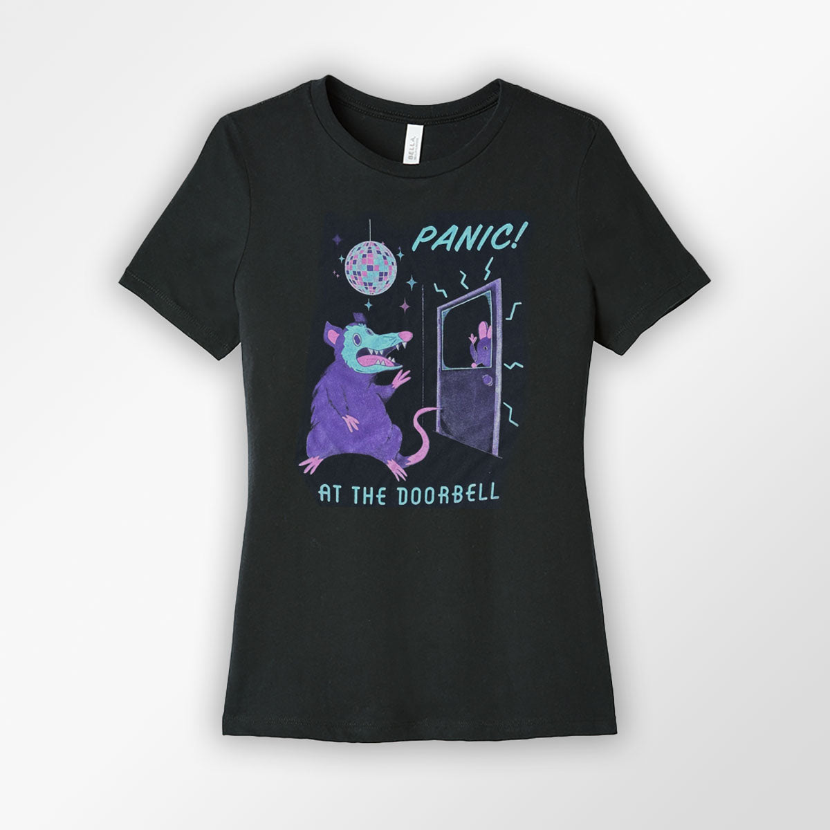 Panic at the Doorbell Feminine Cut T-shirt