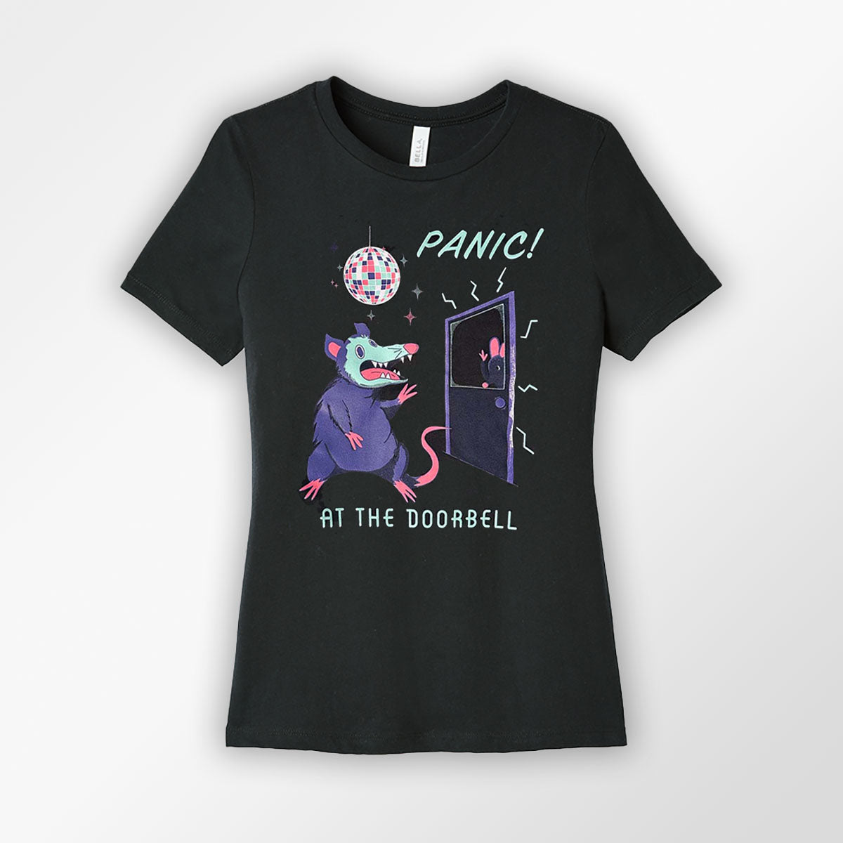 Panic at the Doorbell Feminine Cut T-shirt