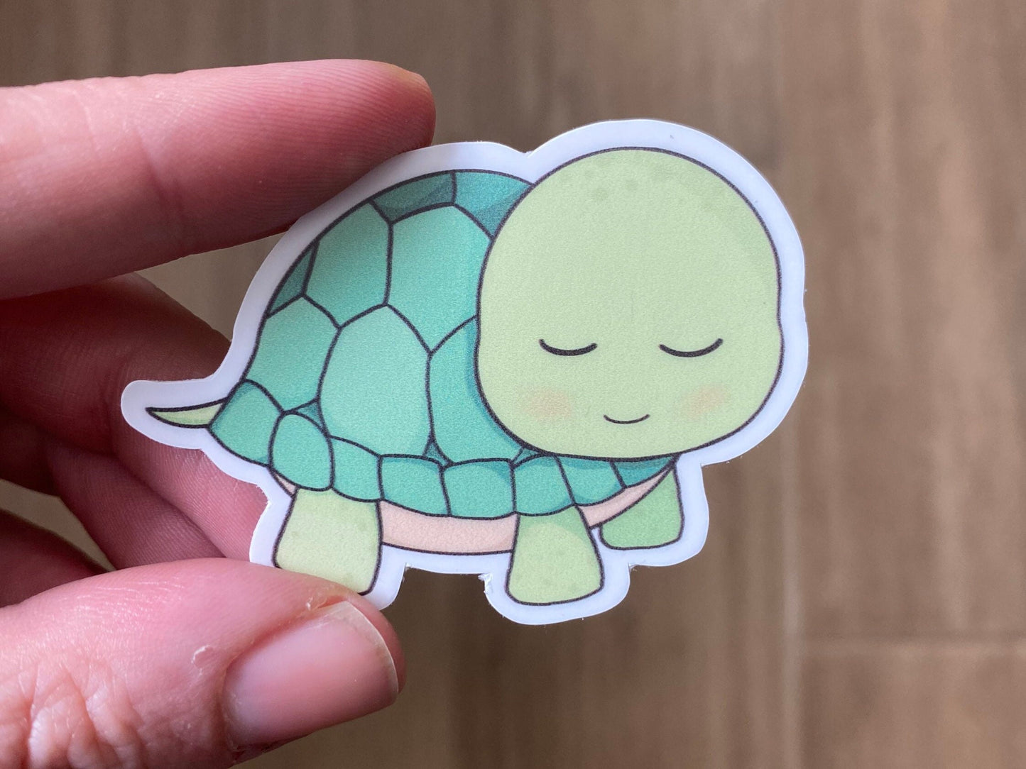 Happy Turtle Vinyl Sticker
