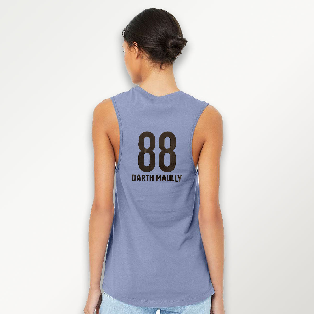 Roller Derby Things Muscle Tank with Name & Number on Back