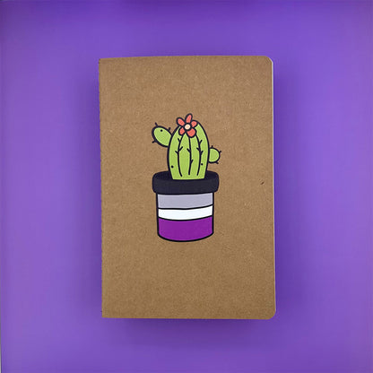 LGBTQ+ Subtle Pride Plant Notebook