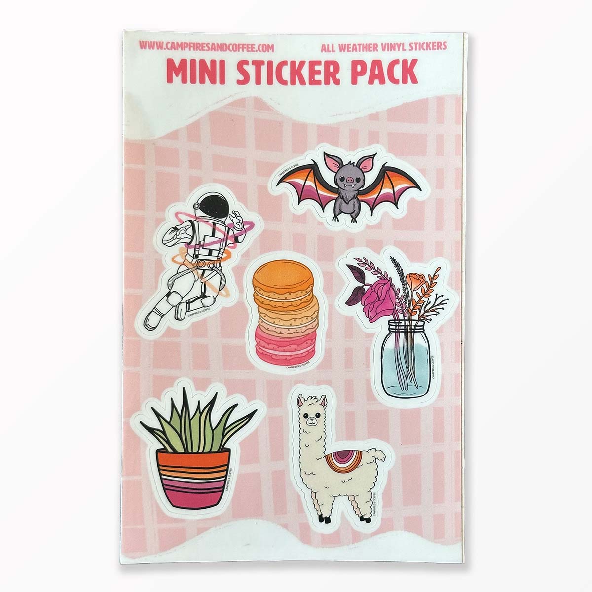 Mini Sticker Sheets Fan Faves Mini Sticker Sheet – Campfires & Coffee