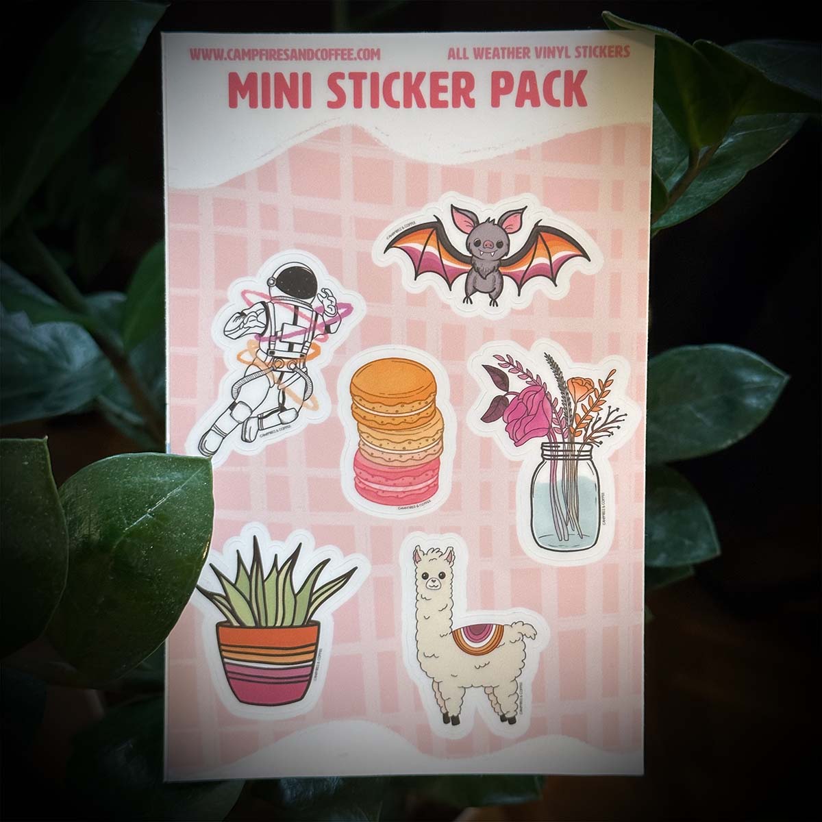 Mini Sticker Sheets Fan Faves Mini Sticker Sheet – Campfires & Coffee