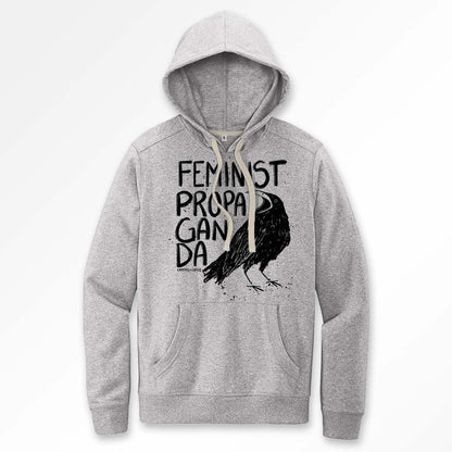 Feminist Propaganda Crow Unisex Hoodie