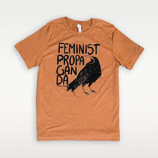 Feminist Propaganda Crow Unisex T-Shirt