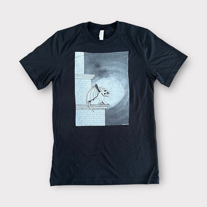 Gargoyle Black Graphic T-Shirt