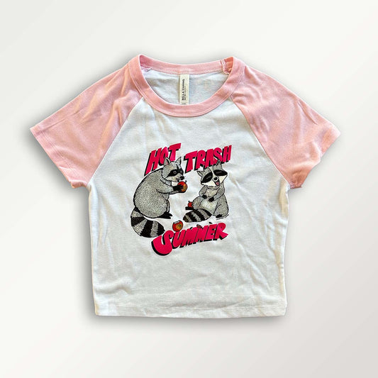 Hot Trash Summer Y2K Baby Tee