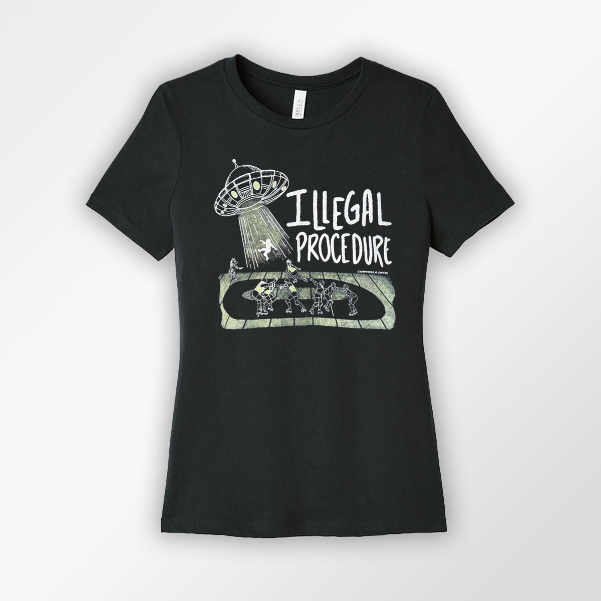 Illegal Procedure Feminine Cut T-Shirt