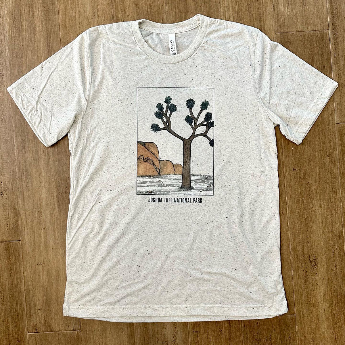 Joshua Tree National Park Illustrated Graphic T-Shirt