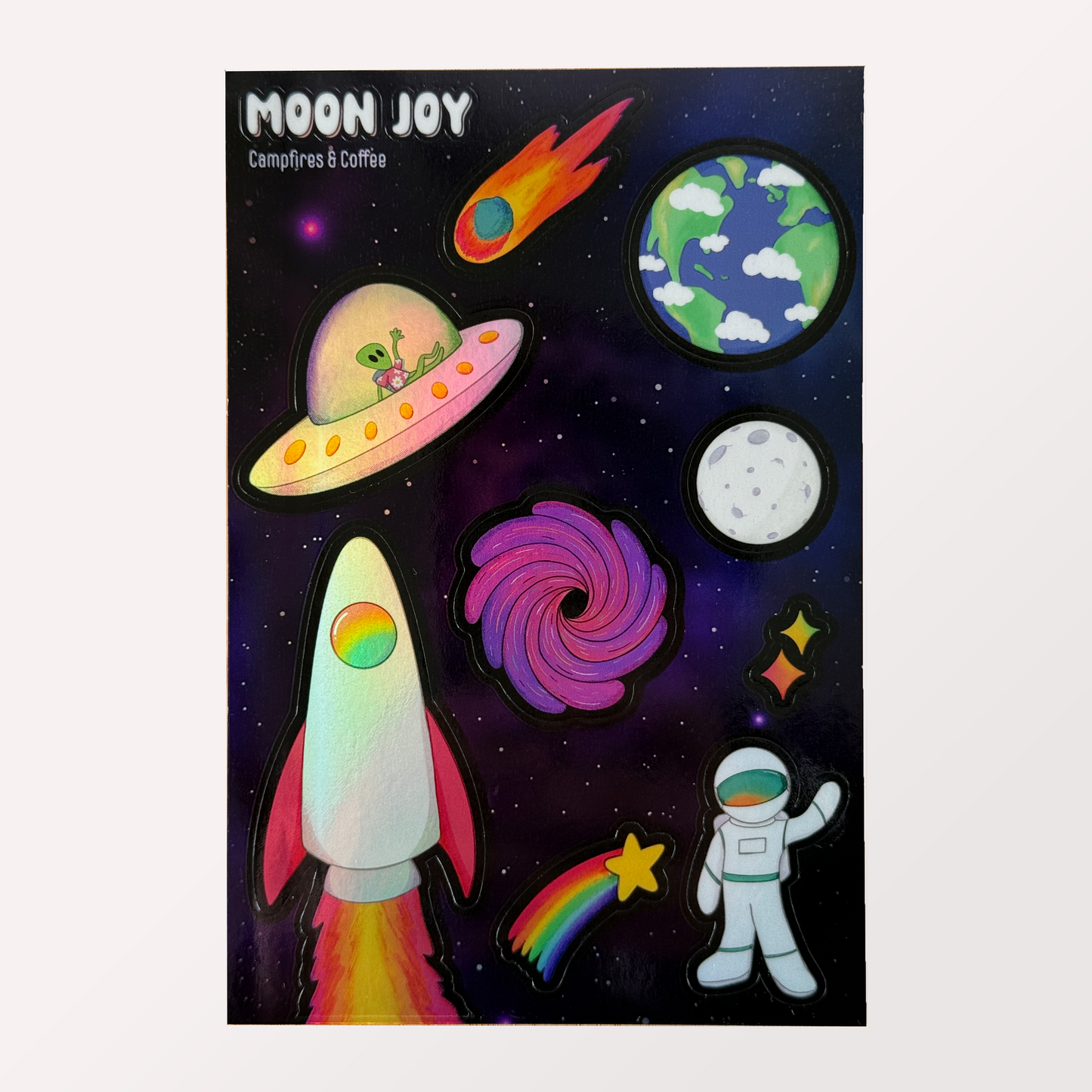 Moon Joy Sticker Sheet