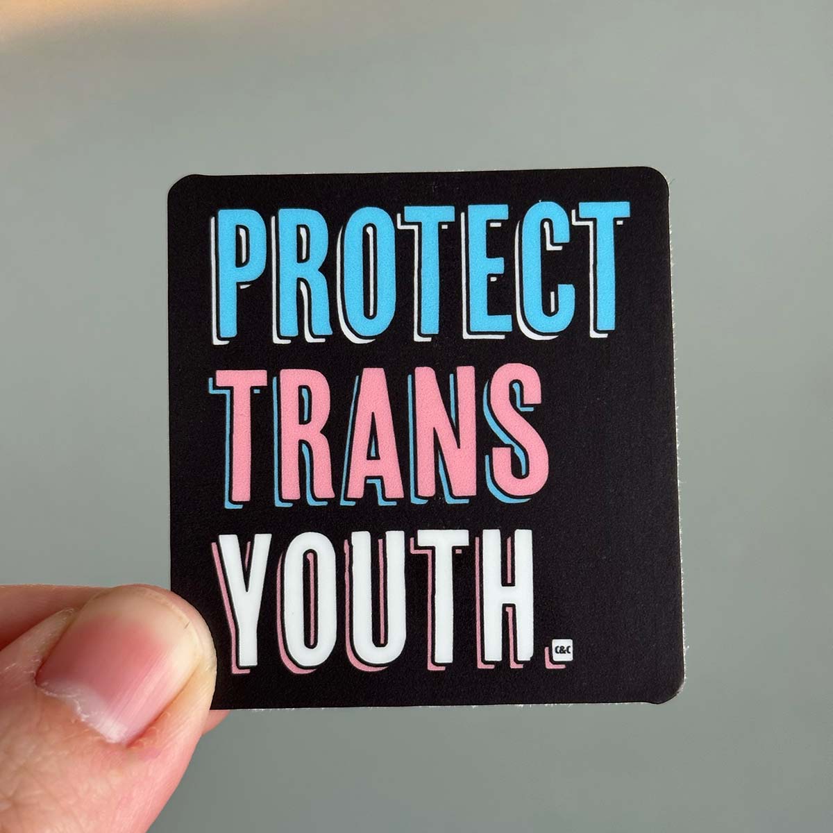 Protect Trans Youth Vinyl Sticker