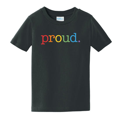 Toddler Proud. Rainbow T-Shirt