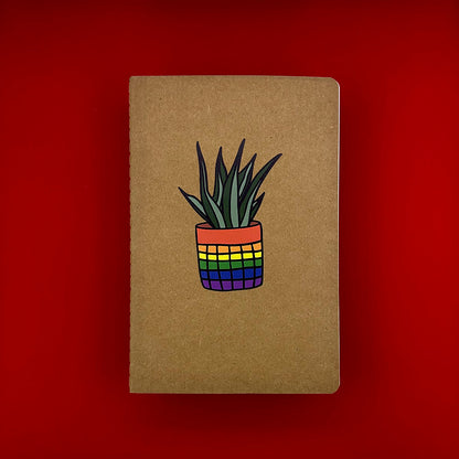 LGBTQ+ Subtle Pride Plant Notebook