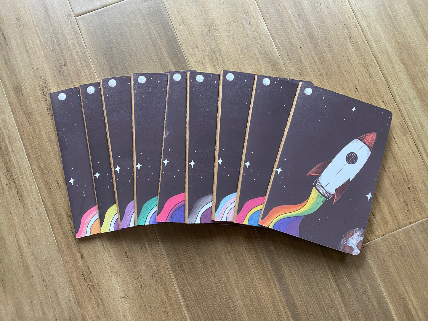 Rocket LGBTQ+ Pride Notebook