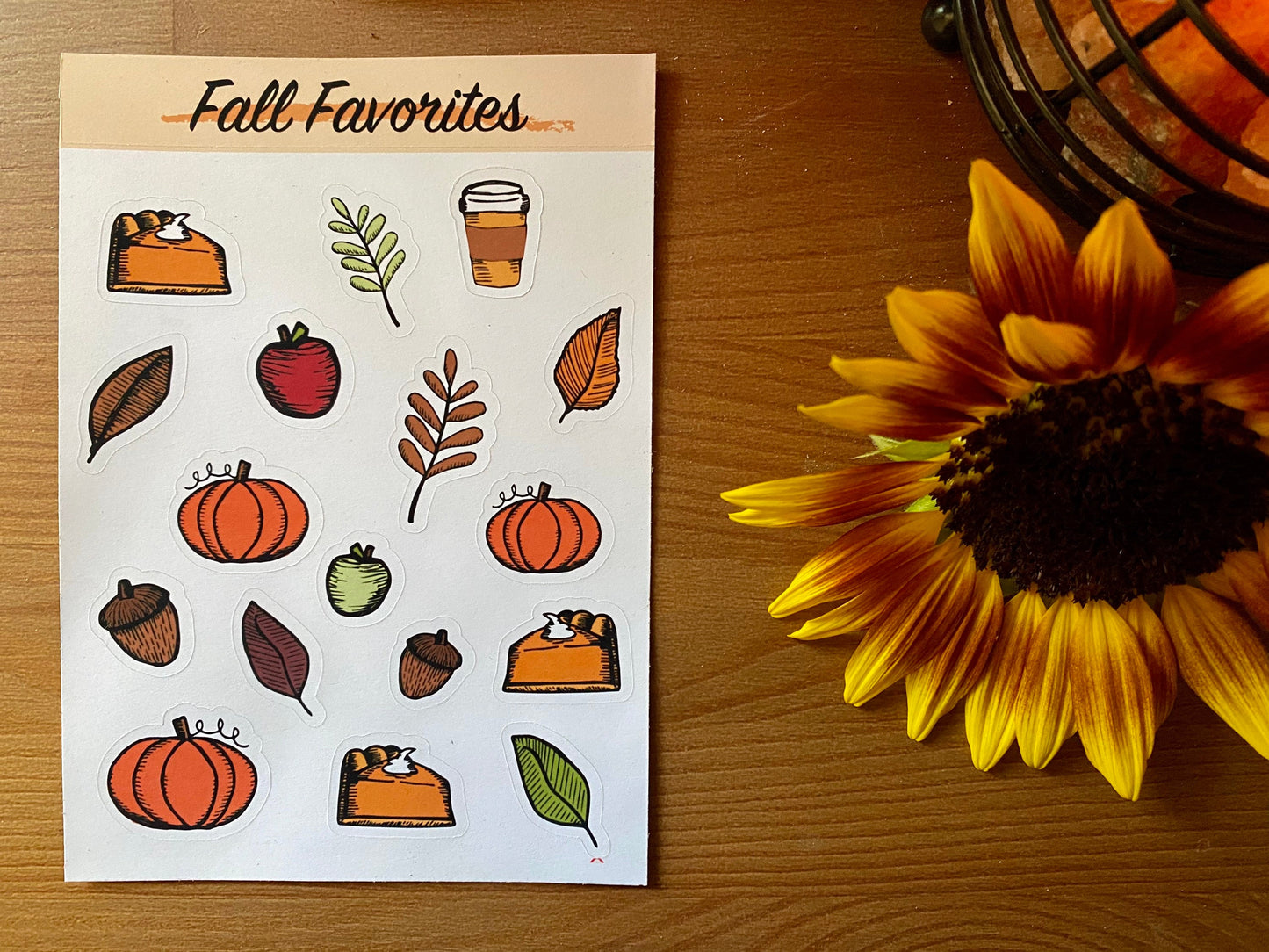 Seasonal Favorites Sticker Sheet