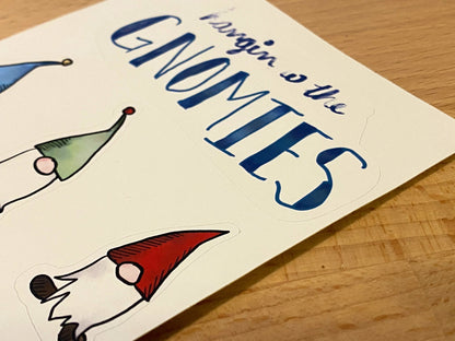 Cute Gnomes Sticker Sheet