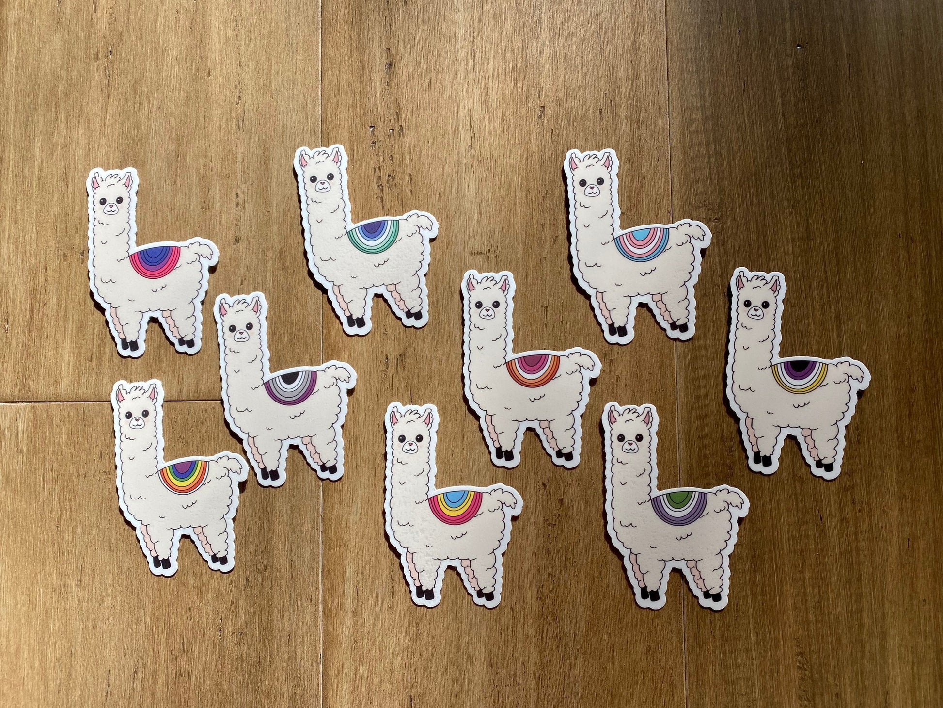 Llama Llove Sparkle Stickers® – Large
